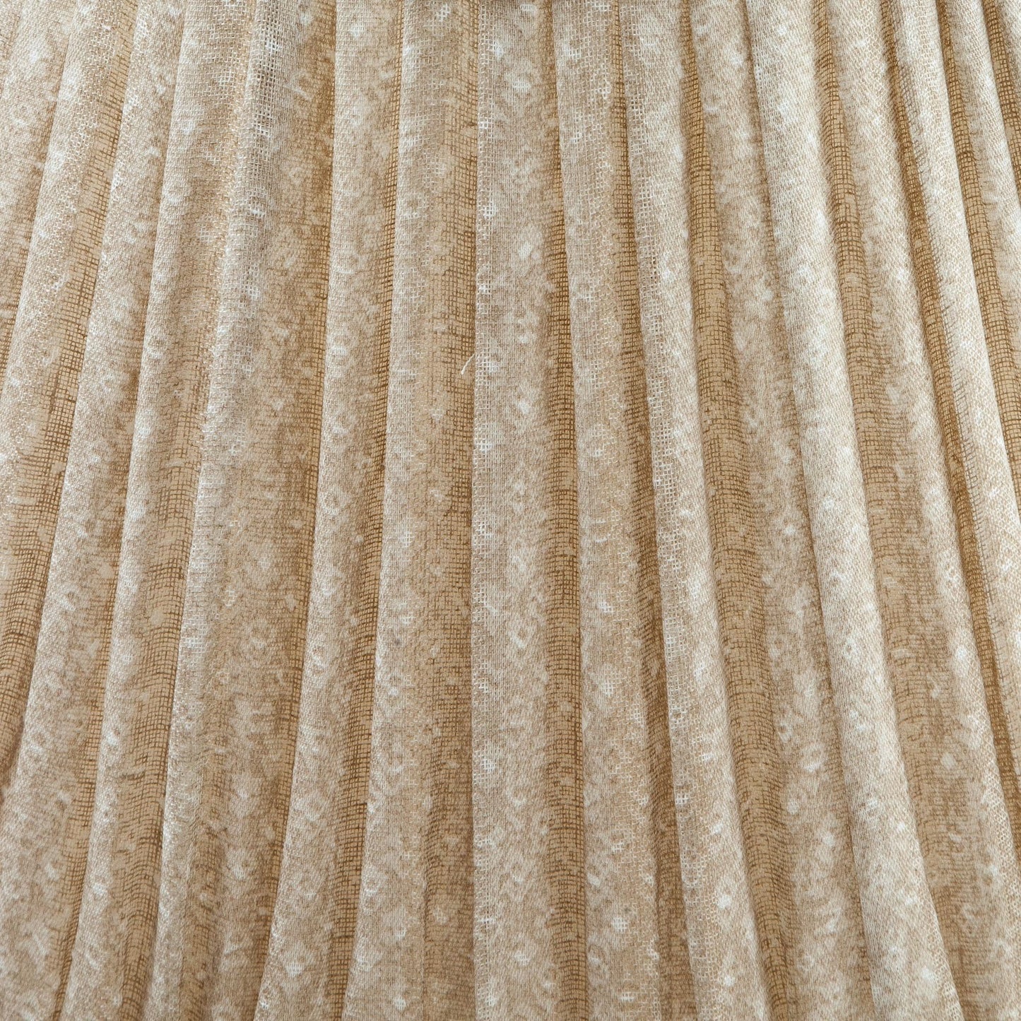 Figured Lampshade Fabric - Ecru