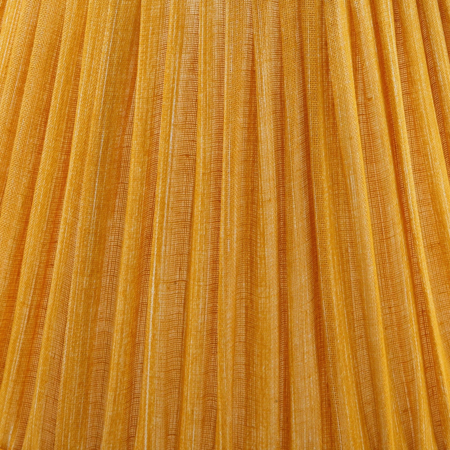 Plain Lampshade Fabric - Club Yellow