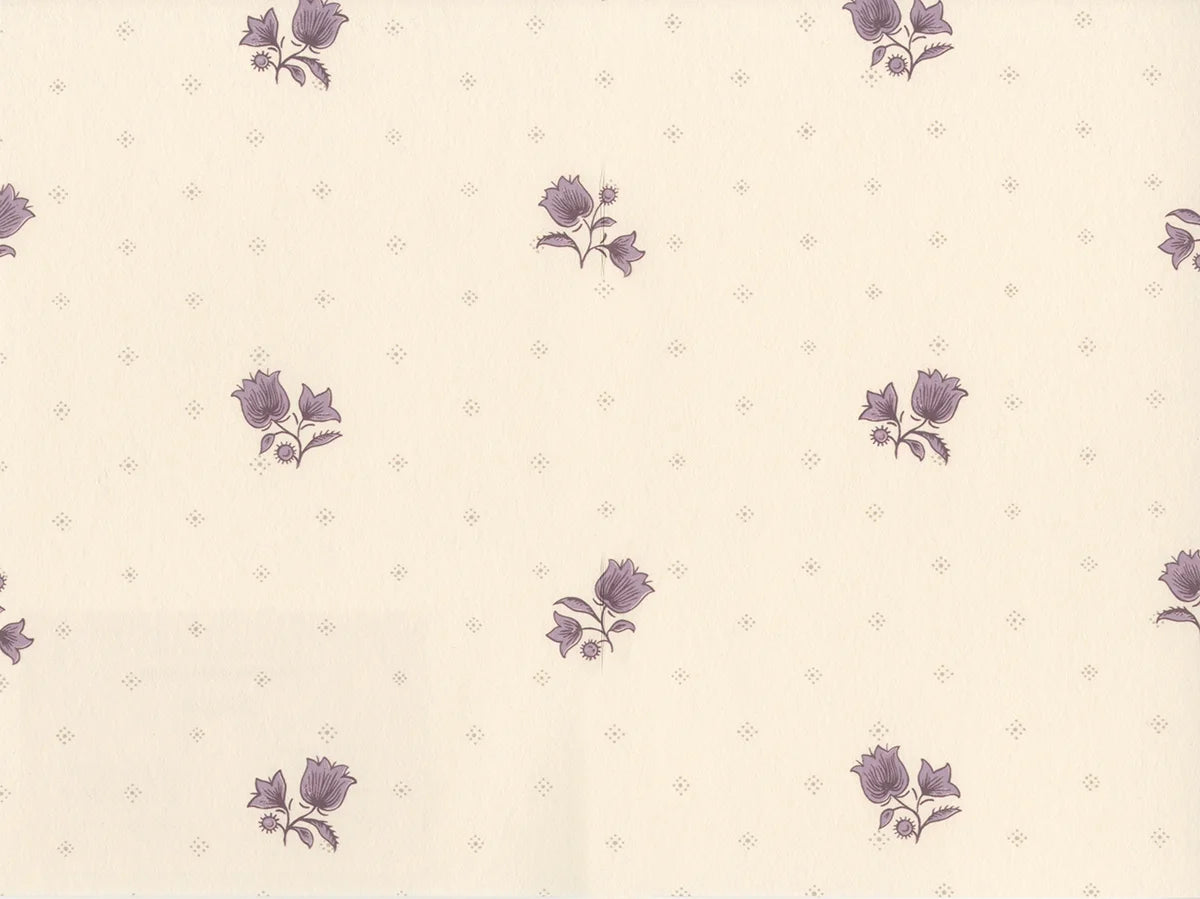 Polonaise Wallpaper - Purple