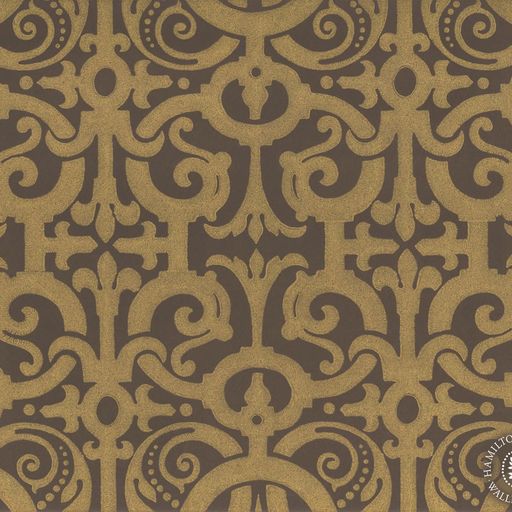 Charlecote Strapwork Wallpaper - 4