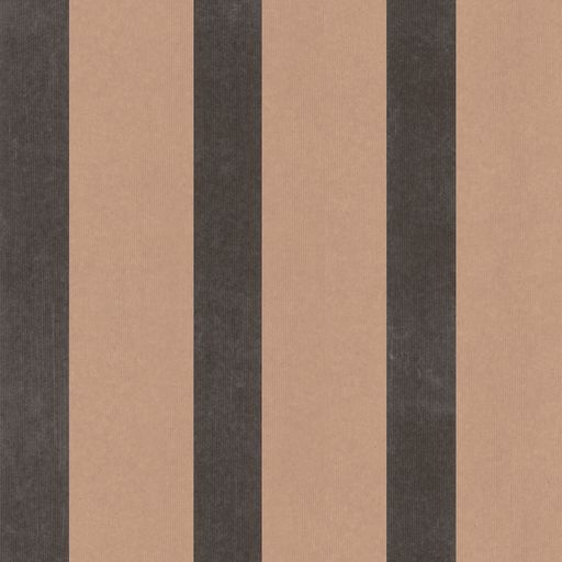 Brown Paper Stripe Wallpaper - Ebony