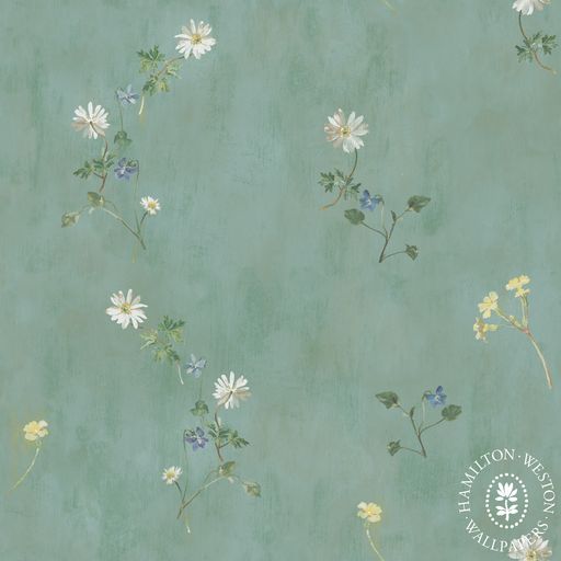 Spring Wallpaper - Verditer
