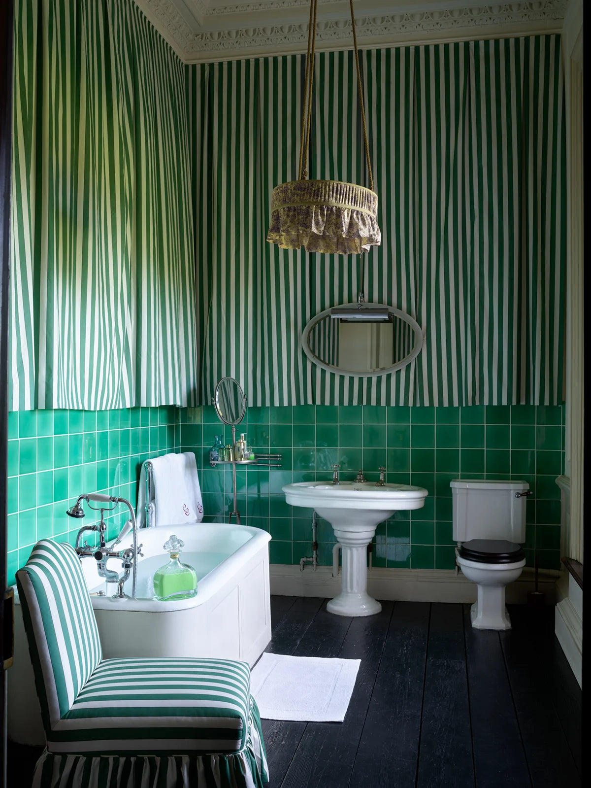 Plain Stripe - Emerald