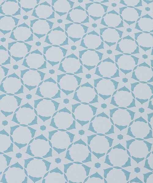 Flower Stencil Wallpaper - Storm