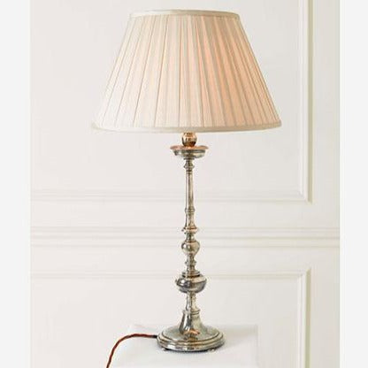 Grafton Lamp Silvered - Antique Silver