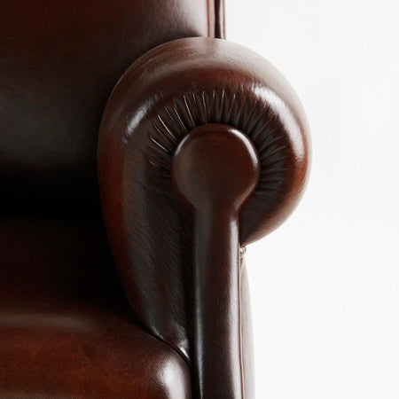 Snowden Library Chair - #37 Warm Walnut
