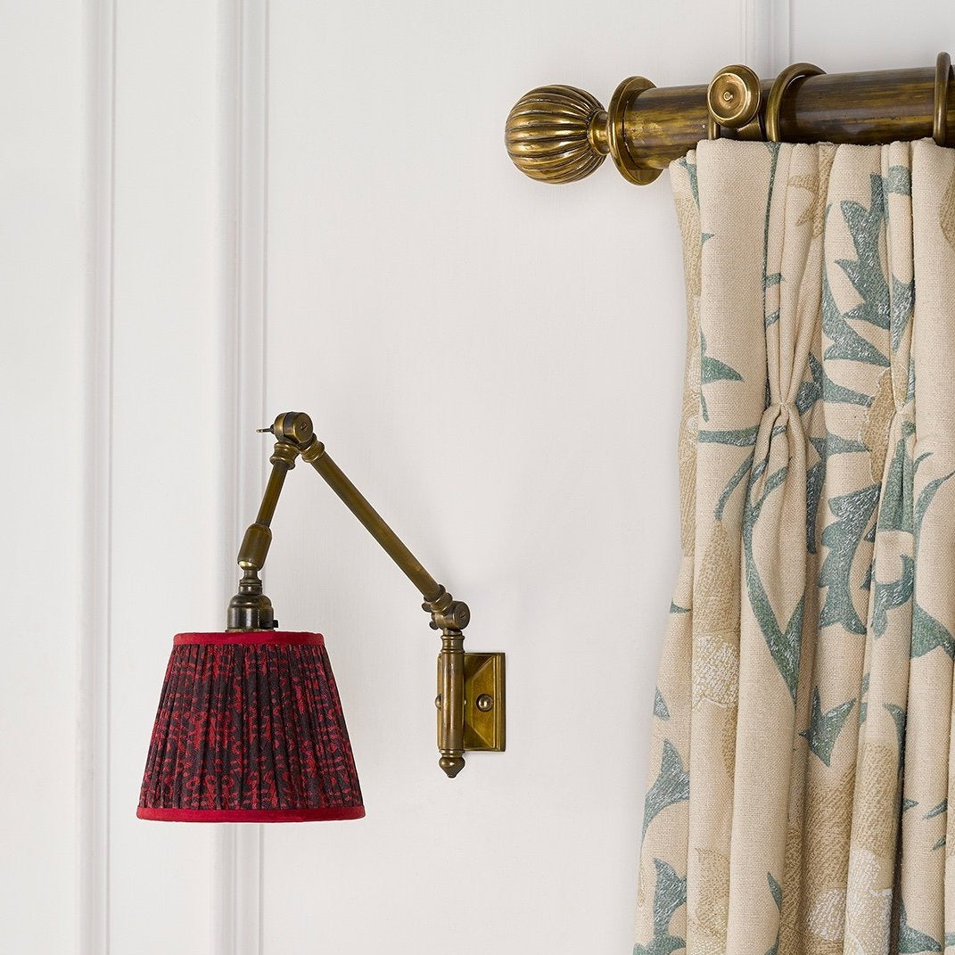 Paris Light with US Mounting Backplate - Antique Brass