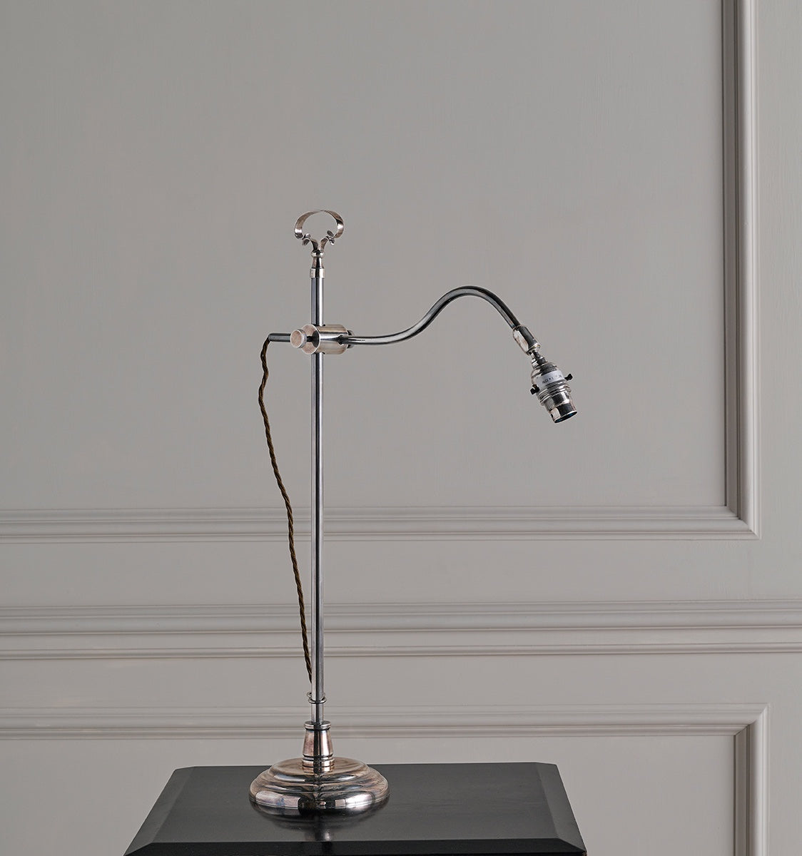 Desk Lamp - Antique Silver