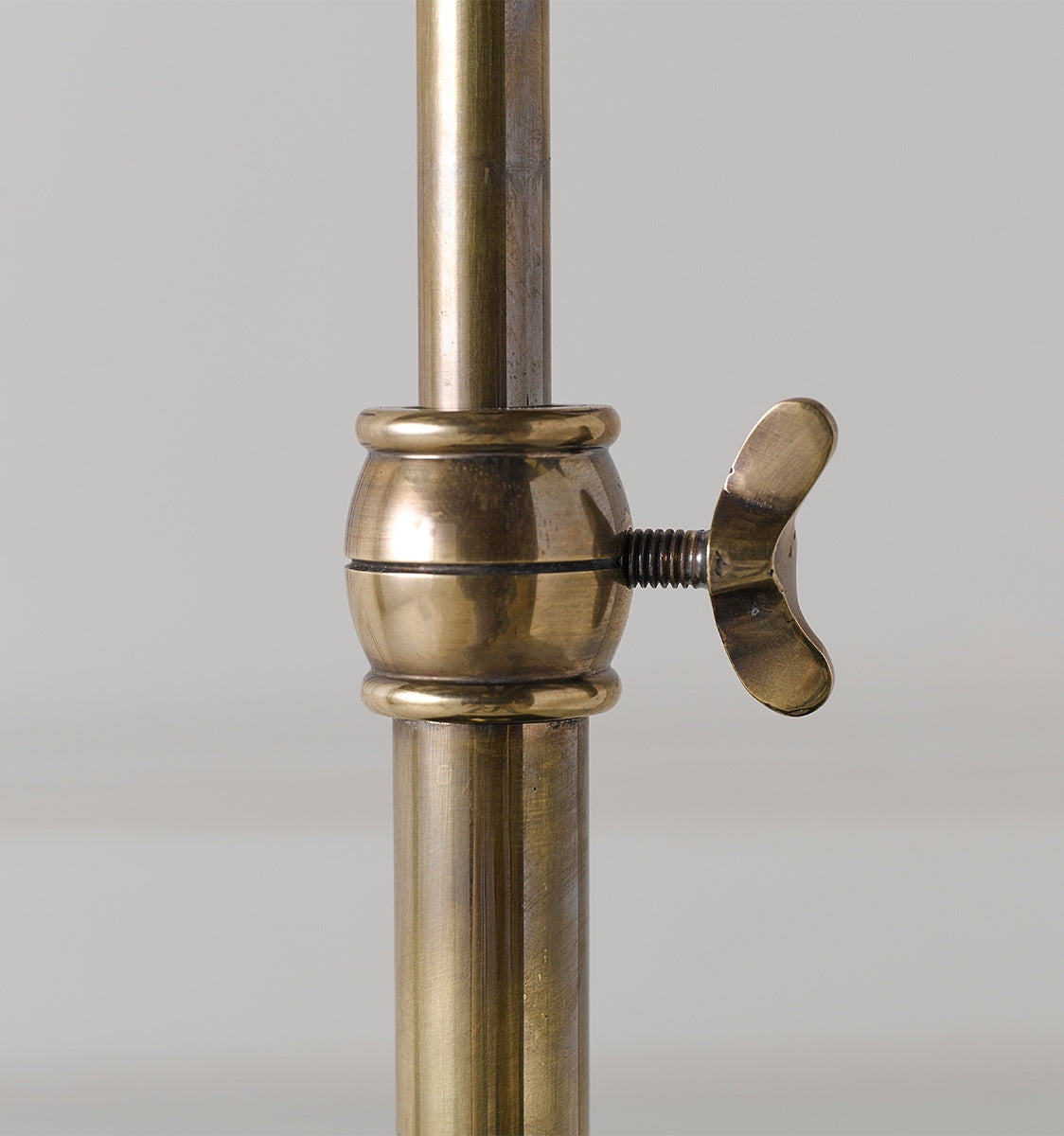 Kingston Bedside Lamp (Adjustable) - Antique Brass