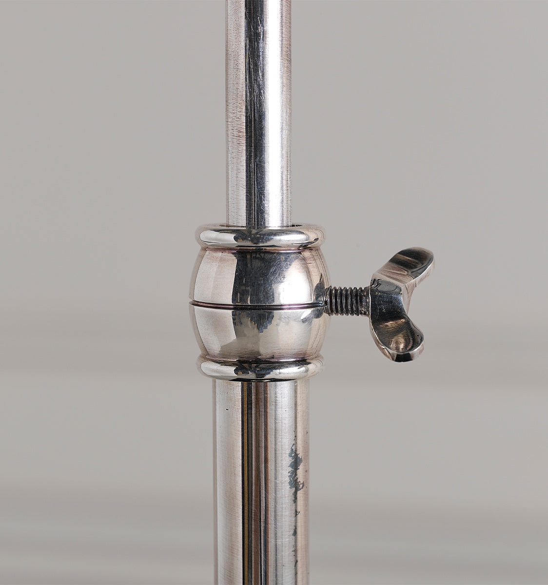 Kingston Bedside Lamp (Adjustable) - Antique Silver