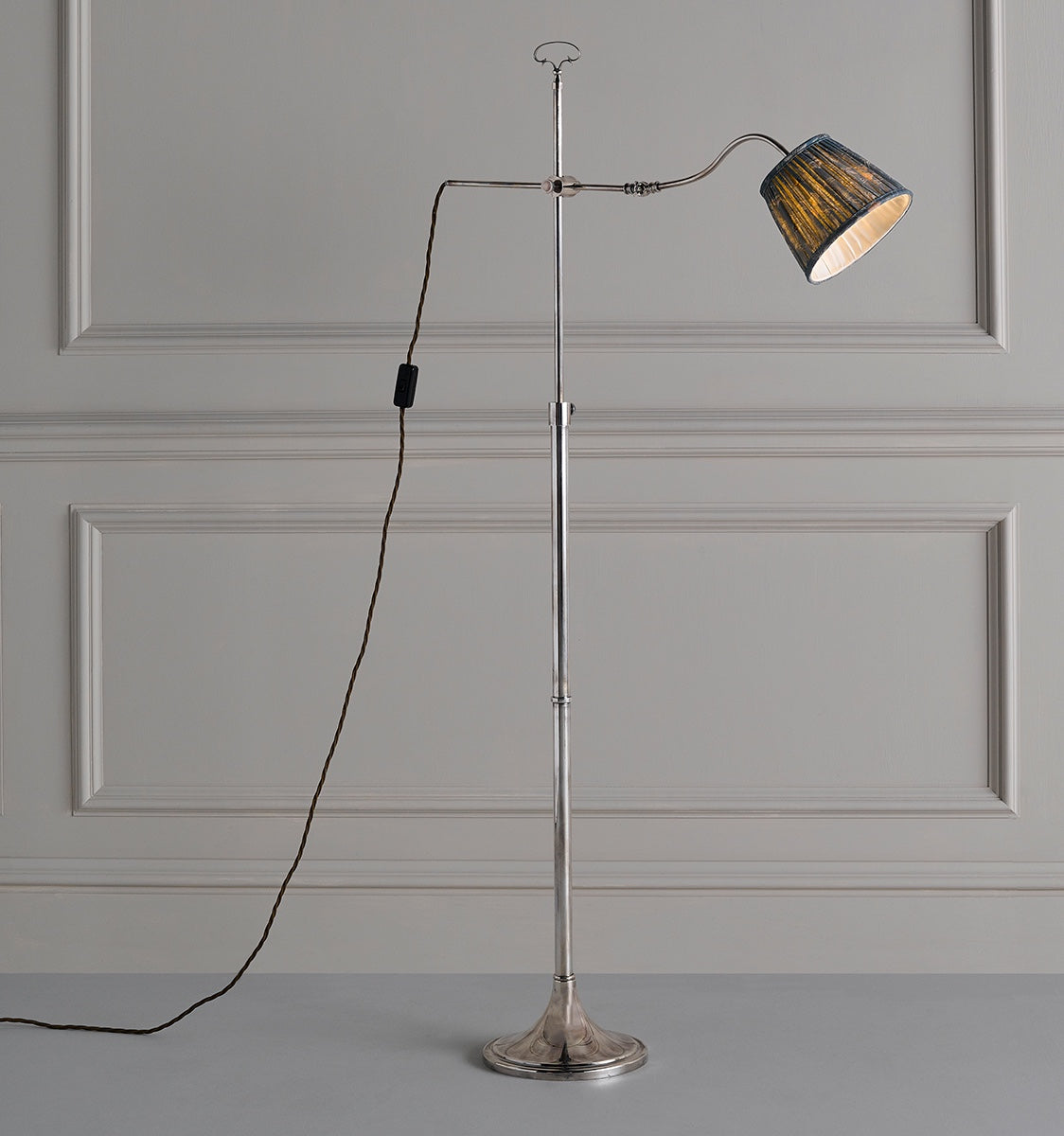 Reading Lamp Silvered
