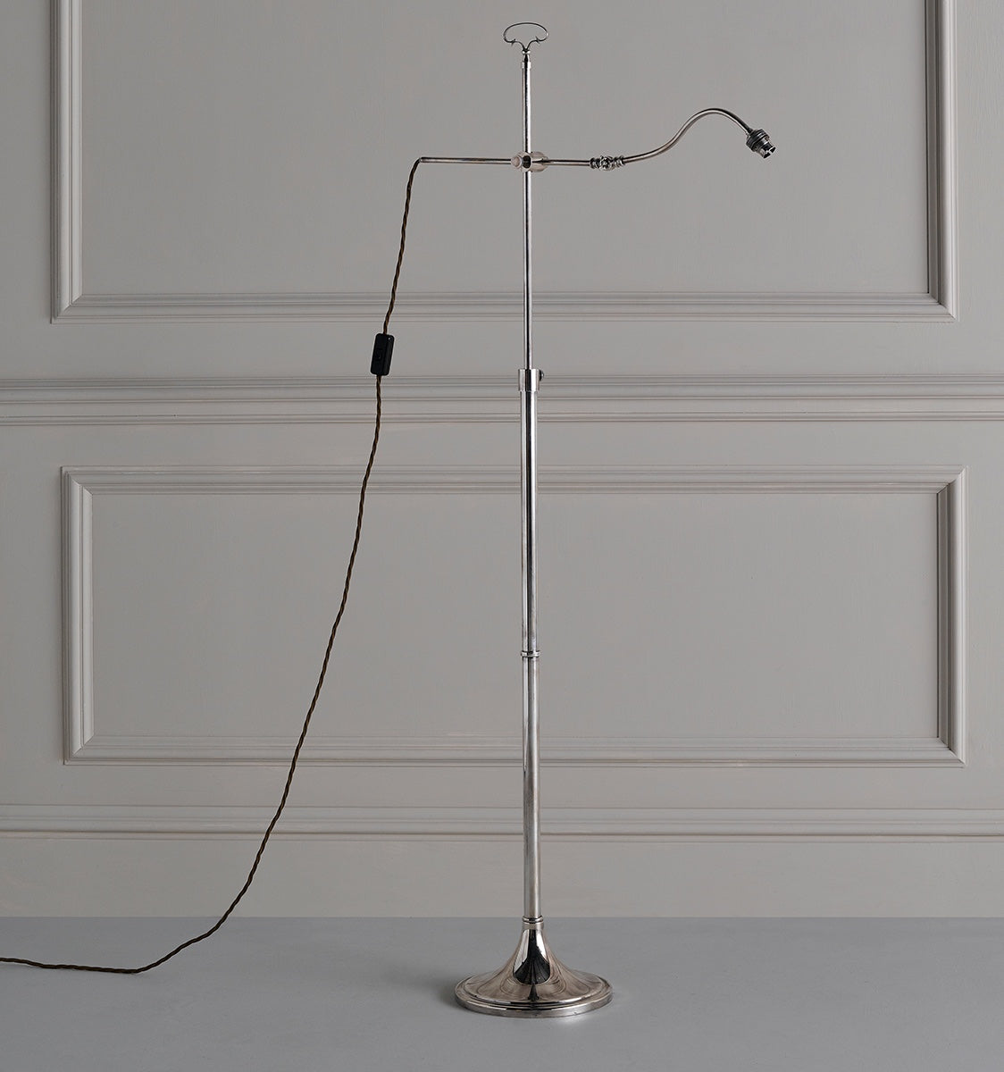 Reading Lamp Silvered