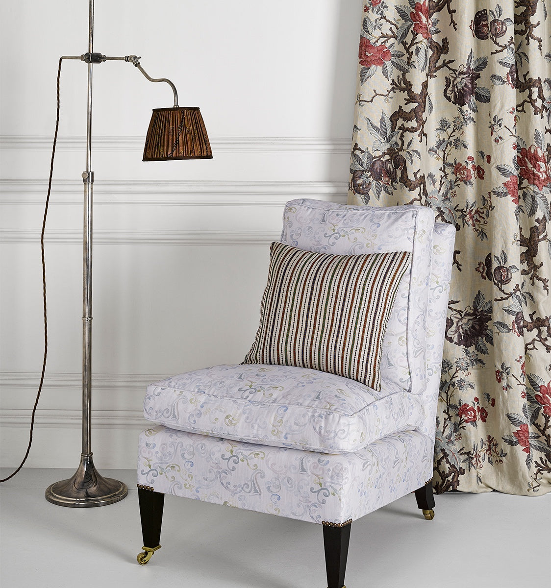 Reading Lamp Silvered