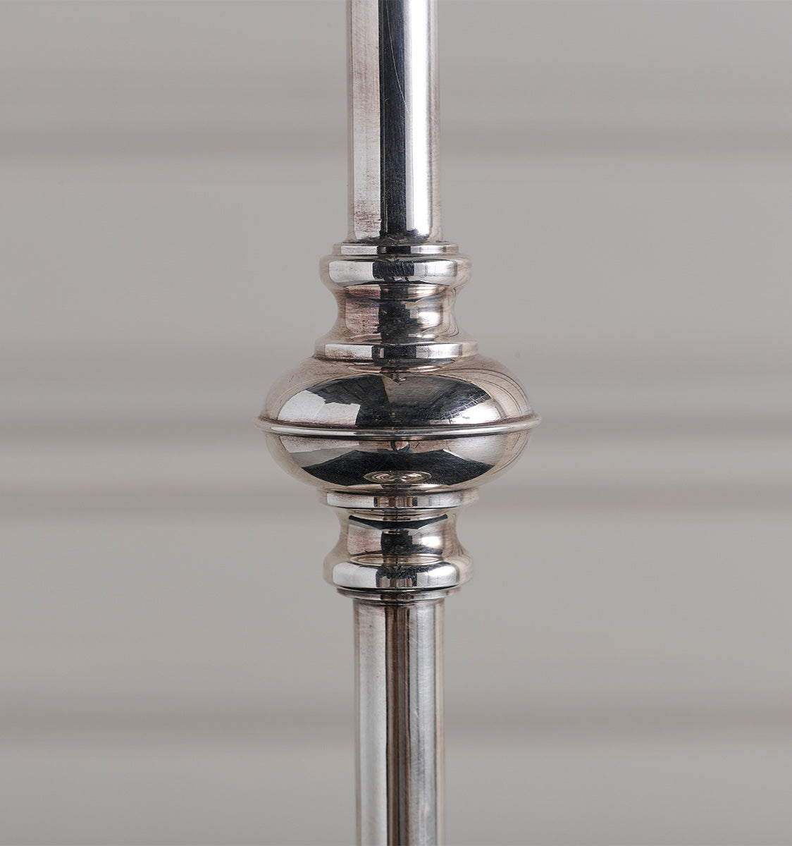 Berwick Bedside Lamp Silvered