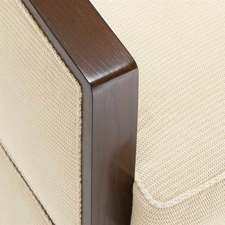 Otis Swivel Chair - #23 Dark Oak