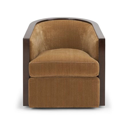 Otis Chair - Wood Back - #23 Dark Oak