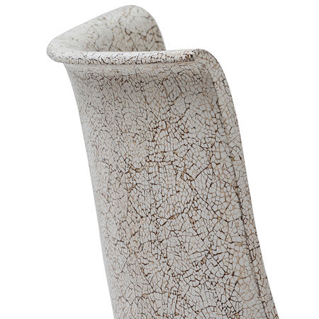 Eggshell Crackle Dining Chair