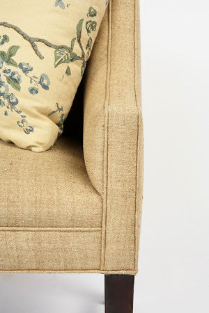 Hepplewhite Settee - #13 Antique Mahogany