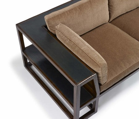 Wilkinson Sofa - Warm Charcoal Gesso and #27 Praline