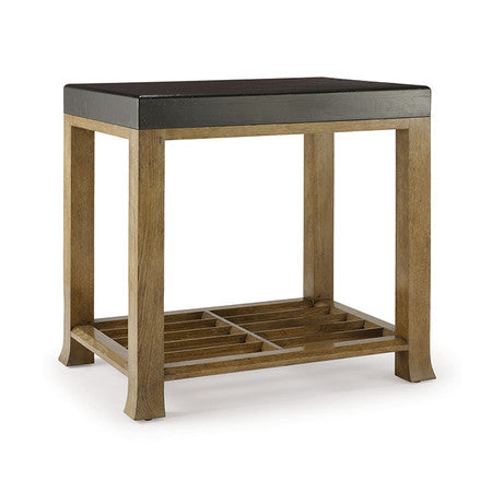 Calligraphy Table - #7 French Roast and #19 Marjoram