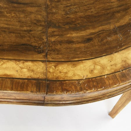 Lucca Dining Table - Decorative Painted Faux Bois