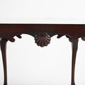 Mandeville Table - Calcutta Gold Marble Top - #14 Warm Mahogany