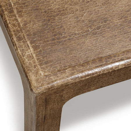 Harcourt Coffee Table - Linen Wrap - #44 Tobacco Linen Wrap