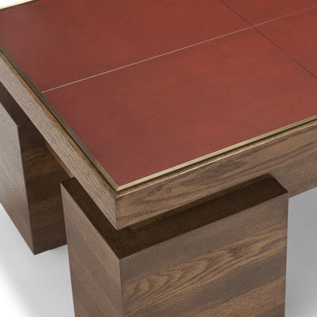 Lafon Coffee Table - Lacquer Top - #43 Antique Warm Oak