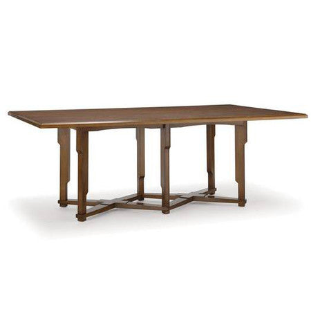 X-Base Dining Table - #26 Light Walnut