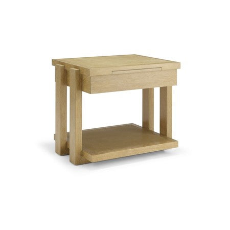 Balfour Bedside Table - #18 Cerused Oak