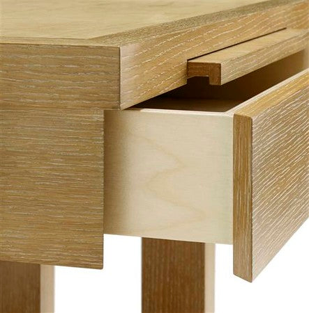 Balfour Bedside Table - #18 Cerused Oak