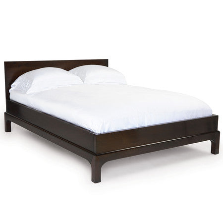 Ming Bed - Queen - #40 Dark Walnut