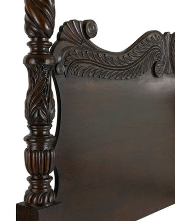 Megan Bed - Queen - #12 DarkMahogany