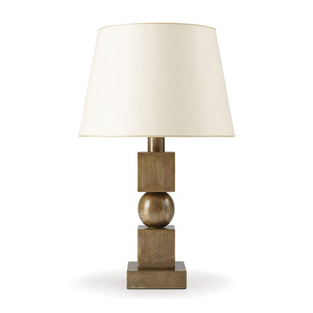 Morton Lamp - Large - Light Silver Mink