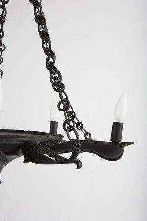Pompeii Chandelier - Dark Bronze