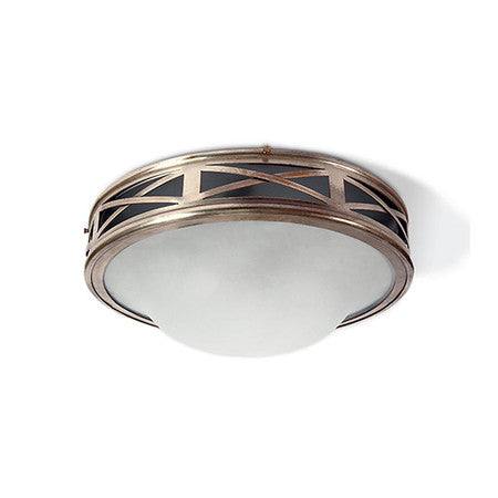 Kensington Ceiling Mount - Large - Burnished Silver