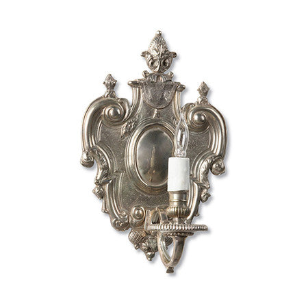 Acorn Sconce - Antiqued Silver