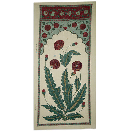 Framed Moghul Panel - Sage - #40 Dark Walnut