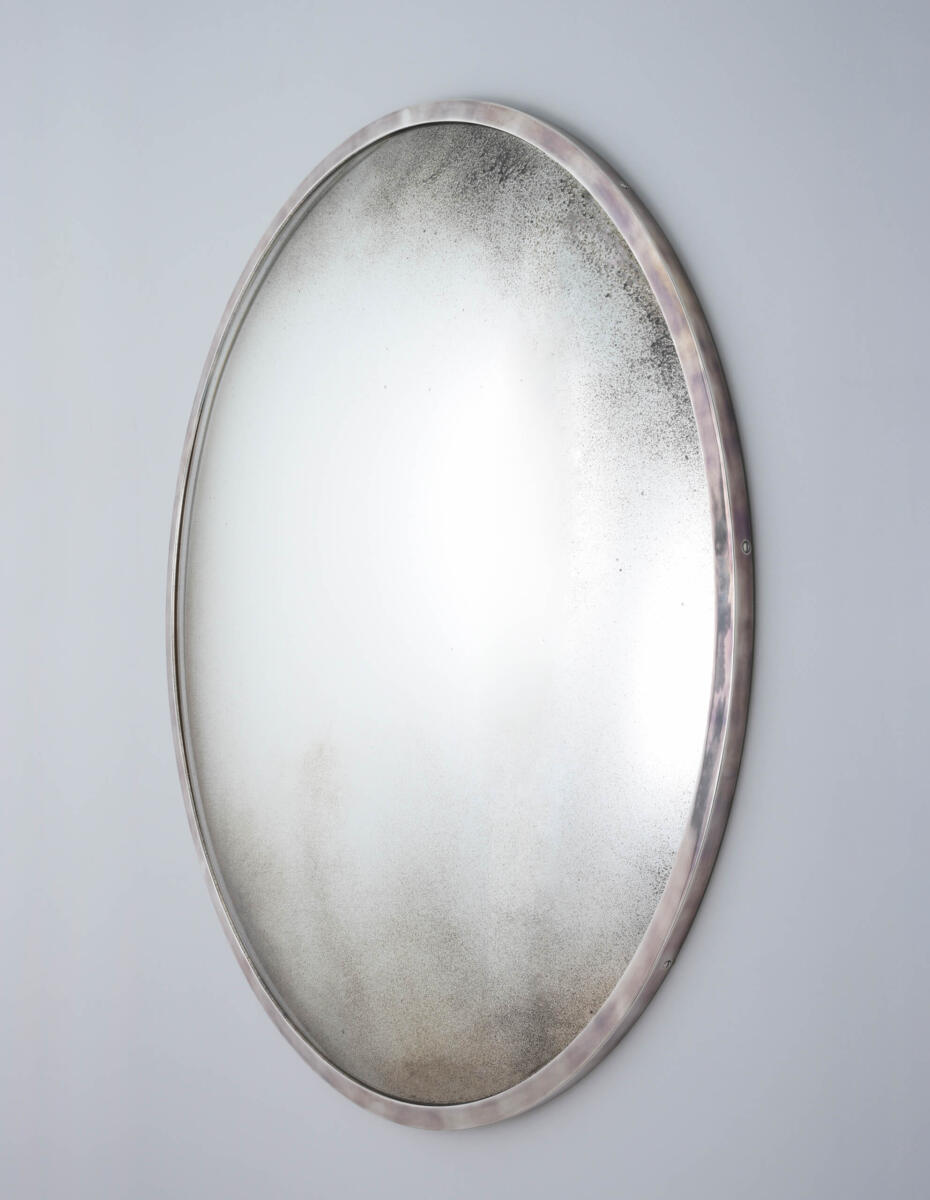 Round Convex Mirror - Antiqued 600mm