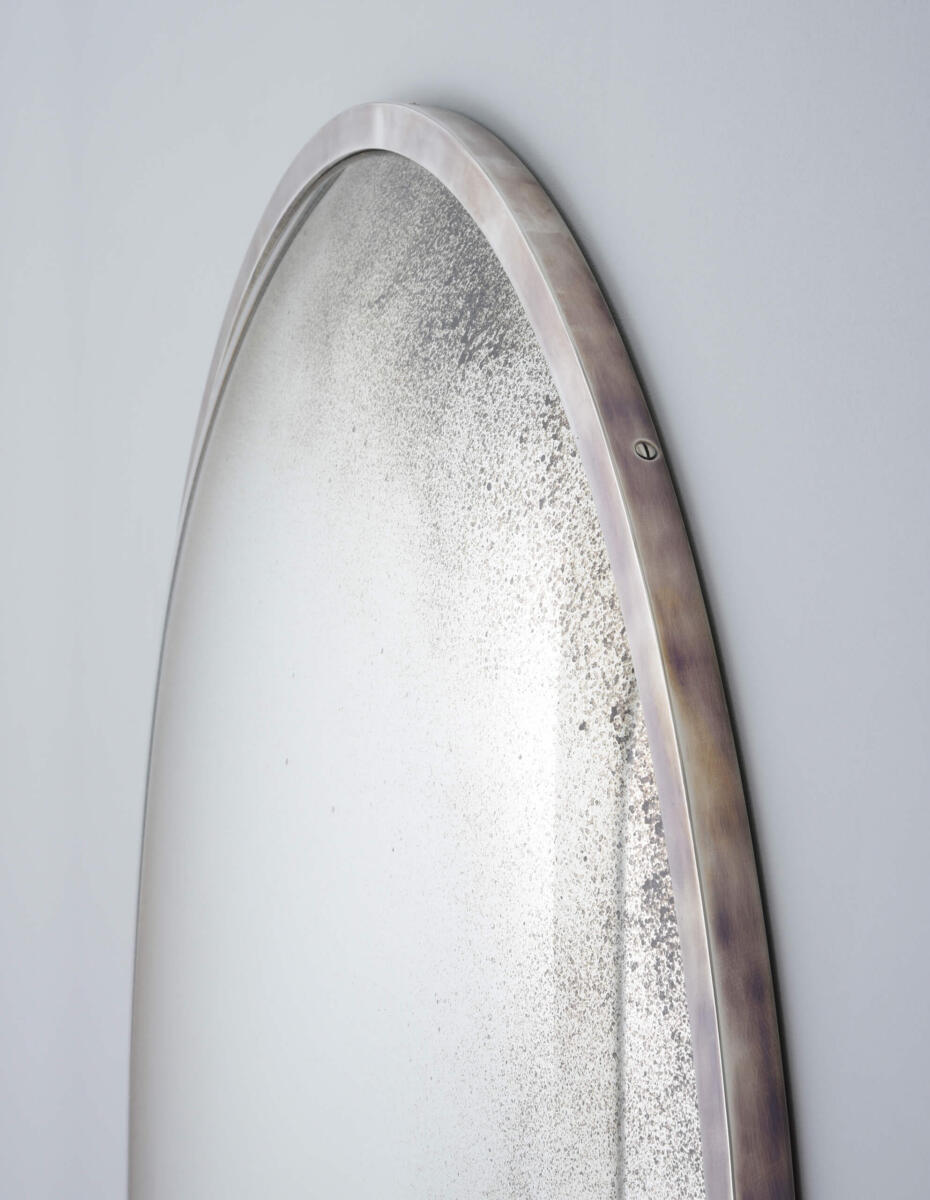 Round Convex Mirror - Antiqued 600mm