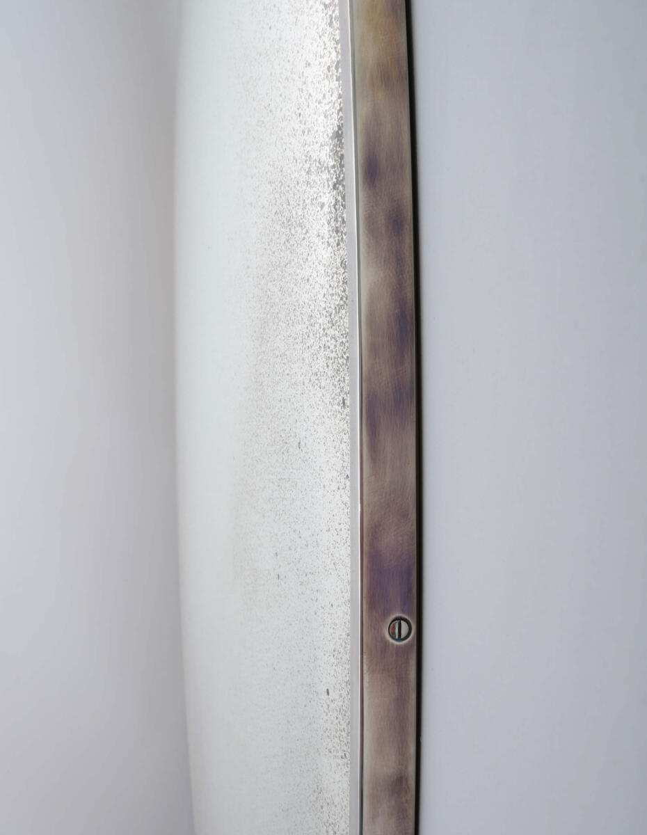 Round Convex Mirror - Antiqued 600mm