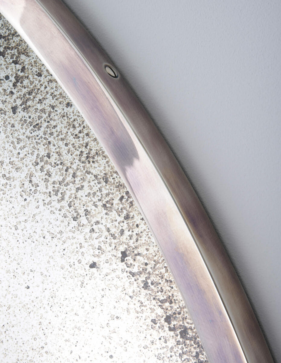 Round Convex Mirror - Antiqued 600mm