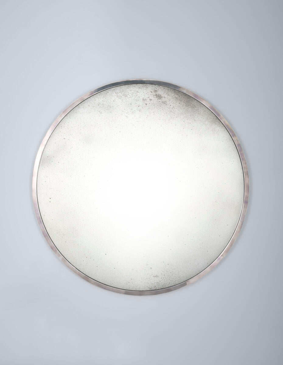Round Convex Mirror - Antiqued 600mm
