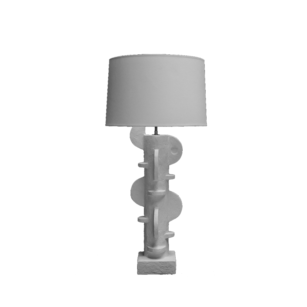 Hugo Lamp - White Plaster
