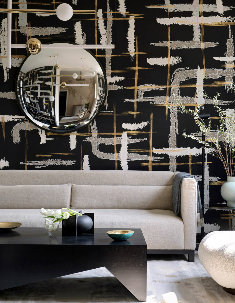 Round Convex Mirror - Antiqued 600mm