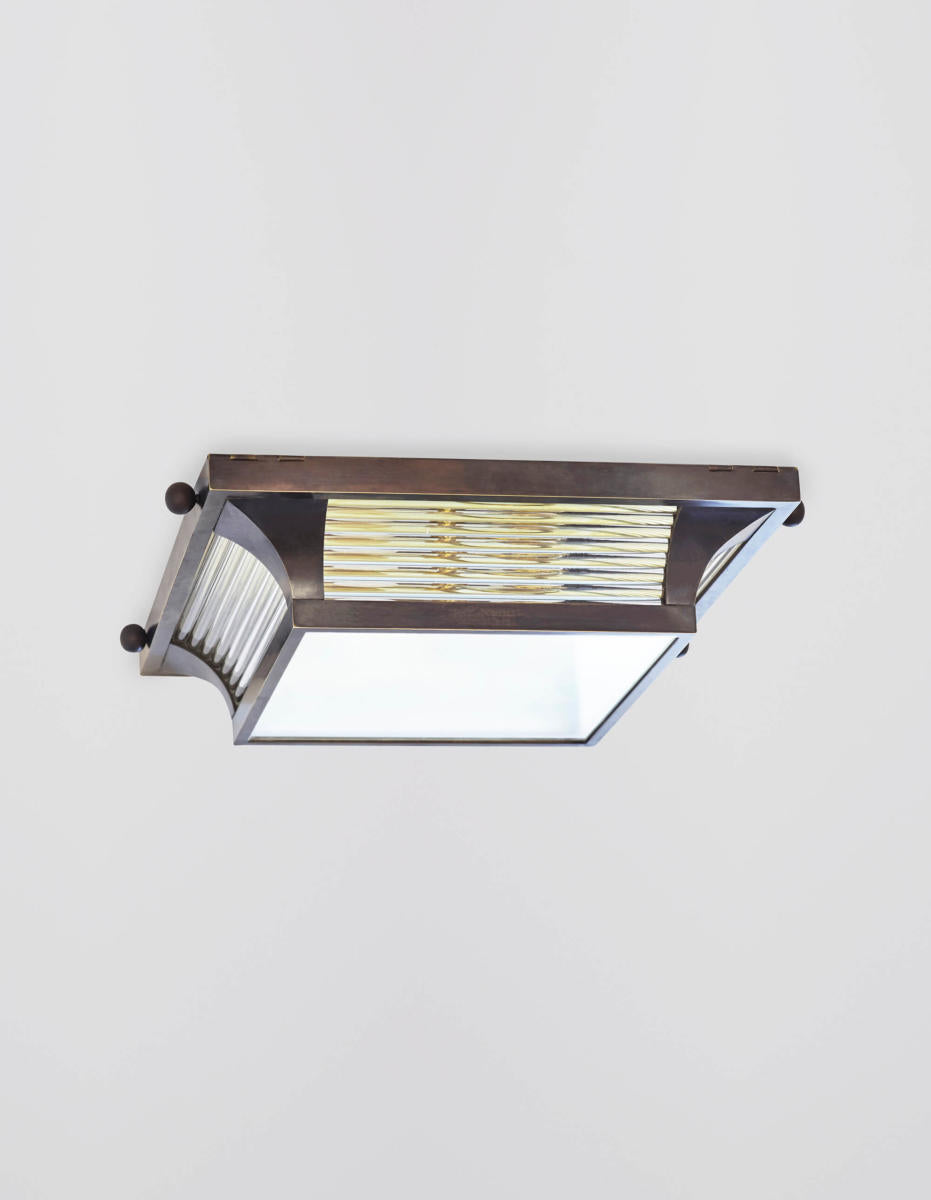 Square Odeon Flush Mount
