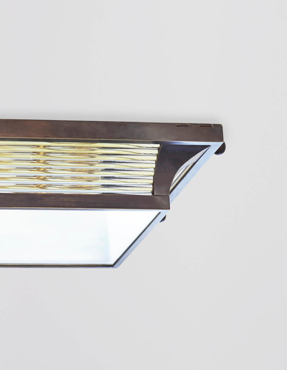 Square Odeon Flush Mount