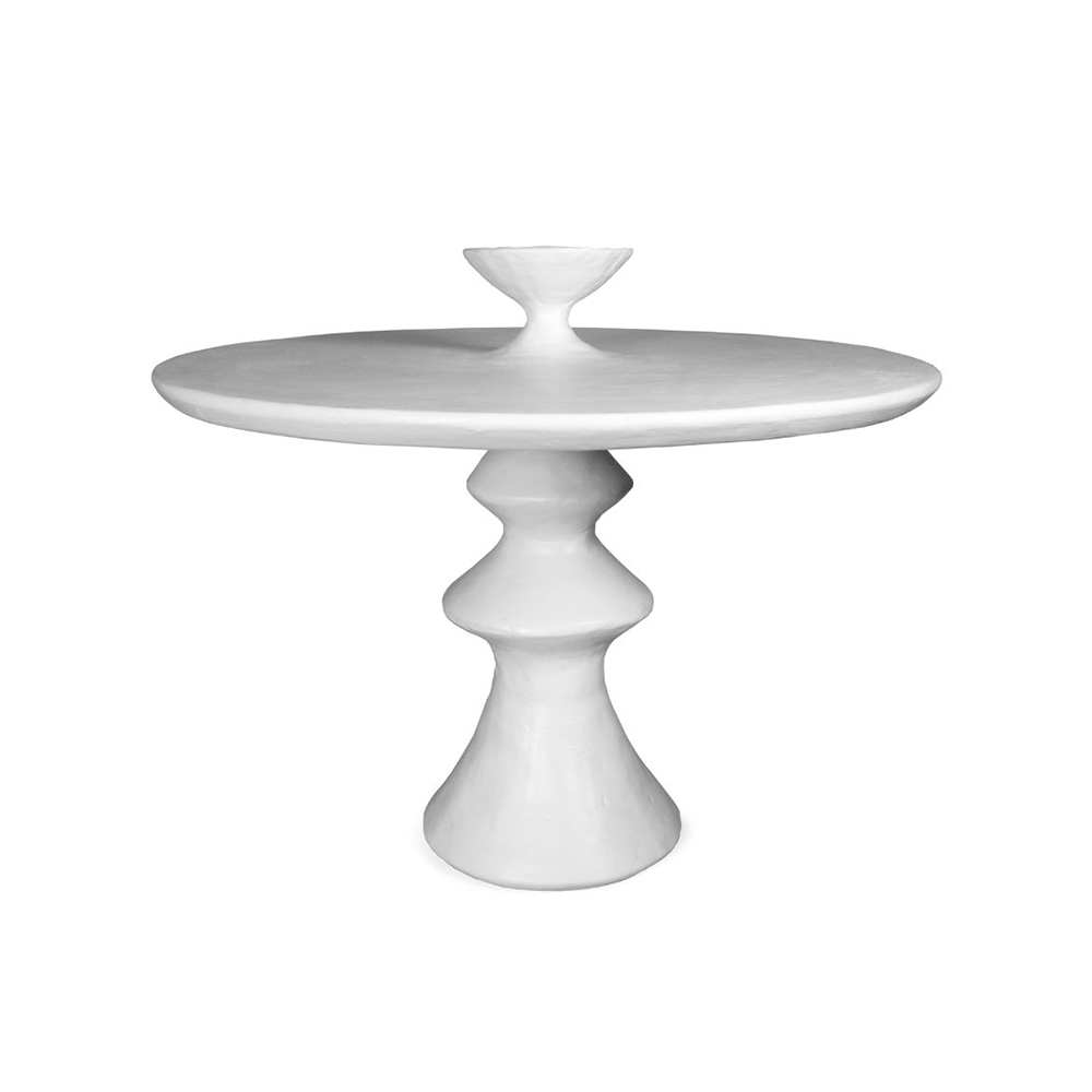 Tabowl with Bowl - White Plaster