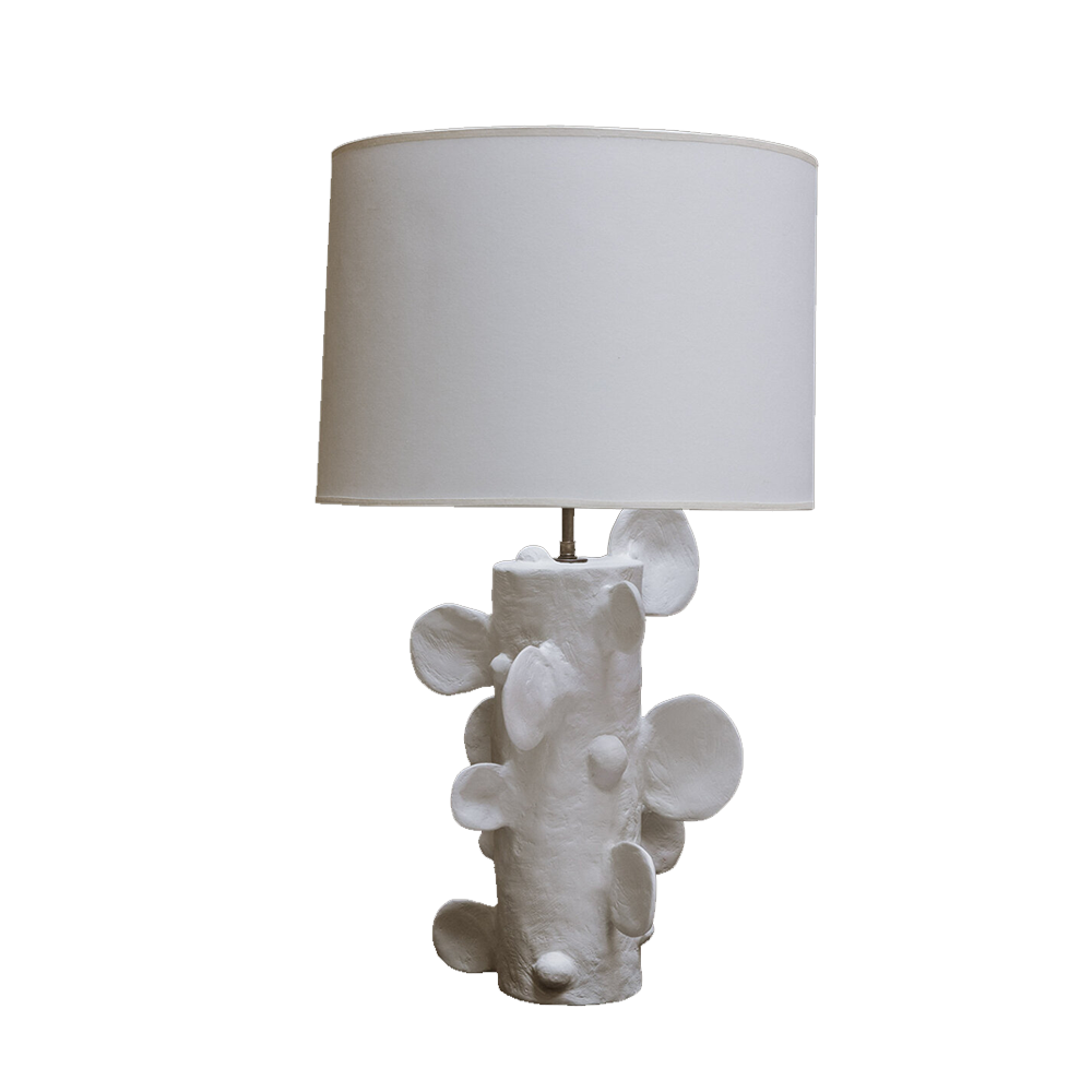 Theodore Lamp - White Plaster