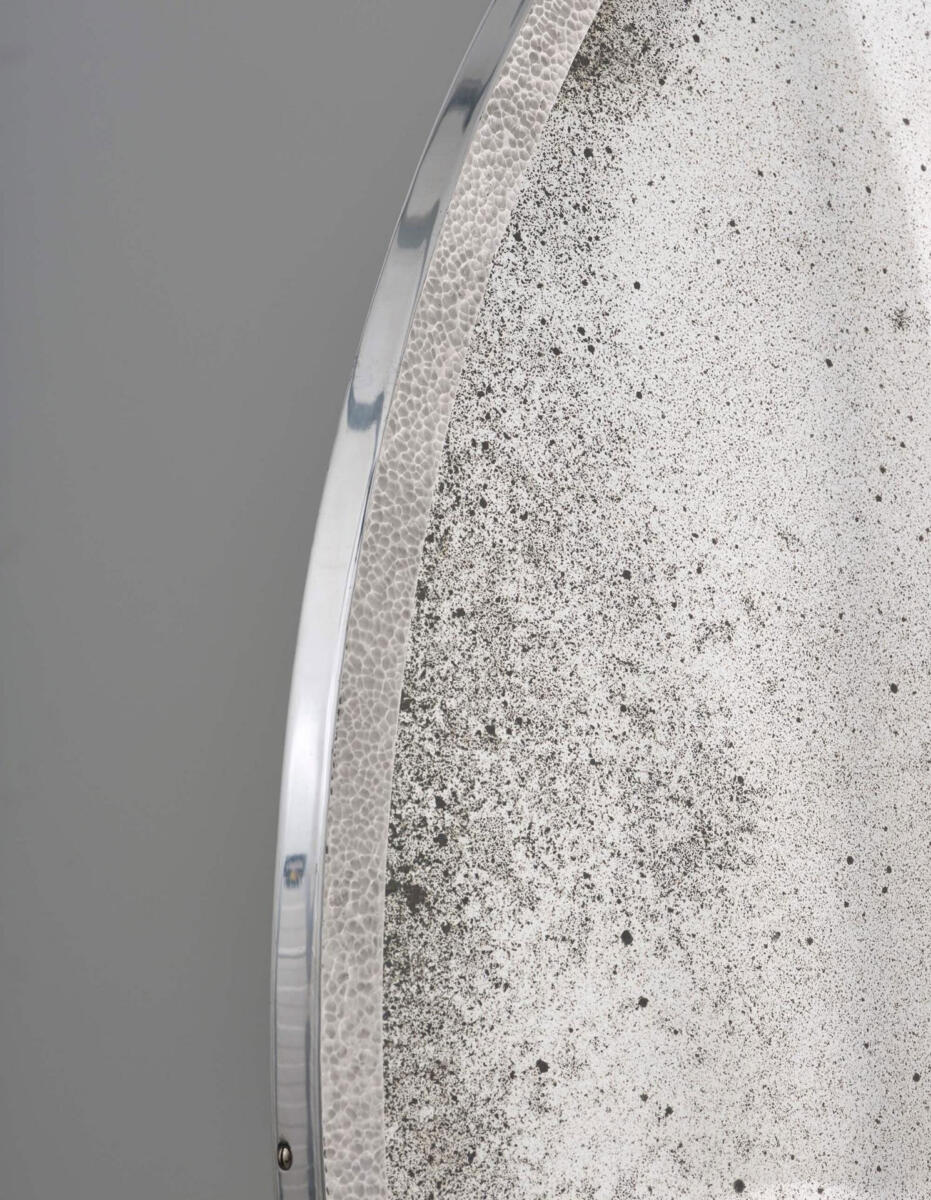 Round Convex Mirror - Antiqued 600mm